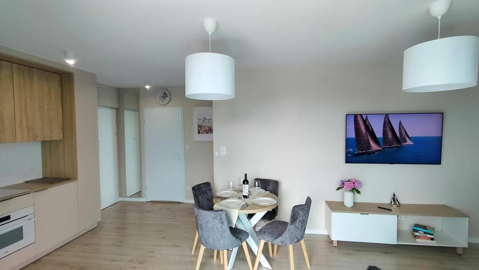 Cicha Przystan Apartamenty Whiteblue Sauna&Fitness&Parking Kolobrzeg Exterior photo